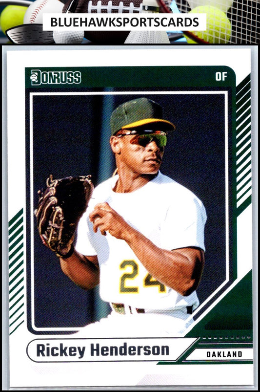 2024 Donruss #25 Rickey Henderson