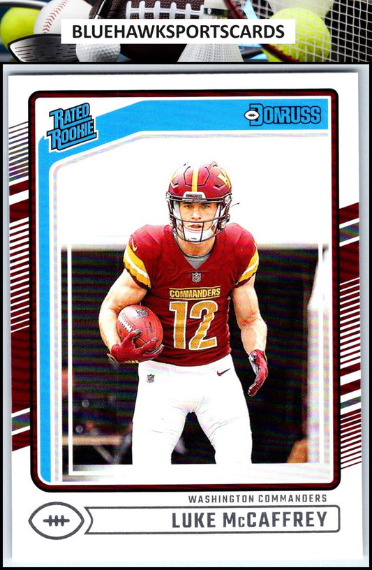 2024 Donruss #302 Luke McCaffrey