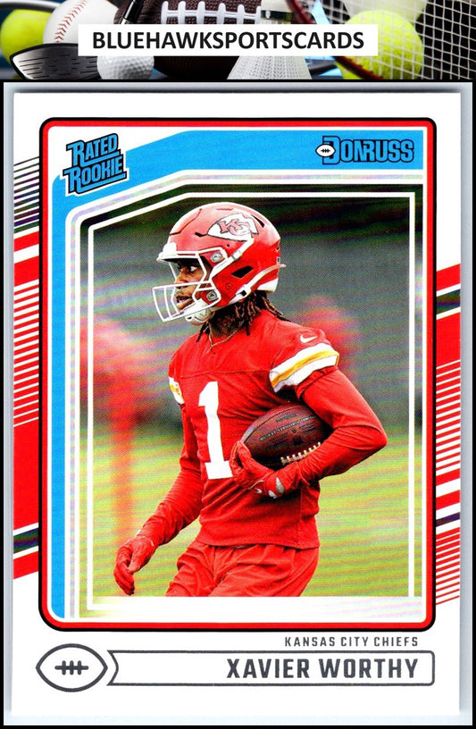 2024 Donruss #398 Xavier Worthy