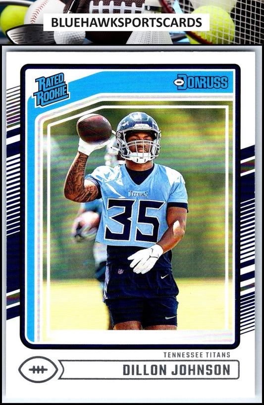 2024 Donruss #399 Dillon Johnson