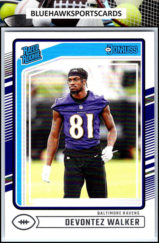 2024 Donruss #345 Devontez Walker