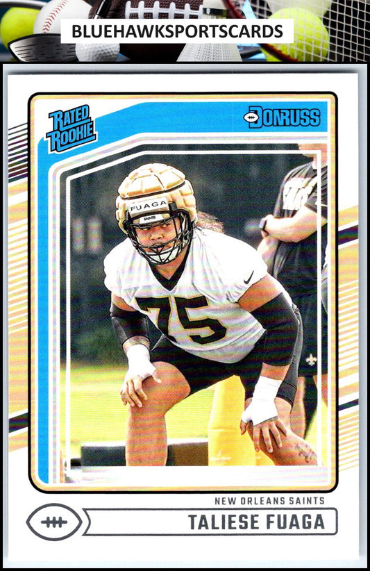 2024 Donruss #310 Taliese Fuaga