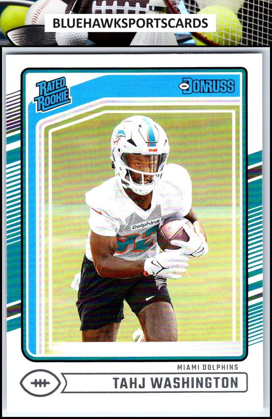 2024 Donruss #346 Tahj Washington