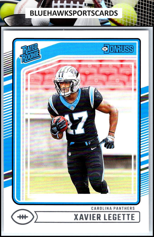 2024 Donruss #323 Xavier Legette