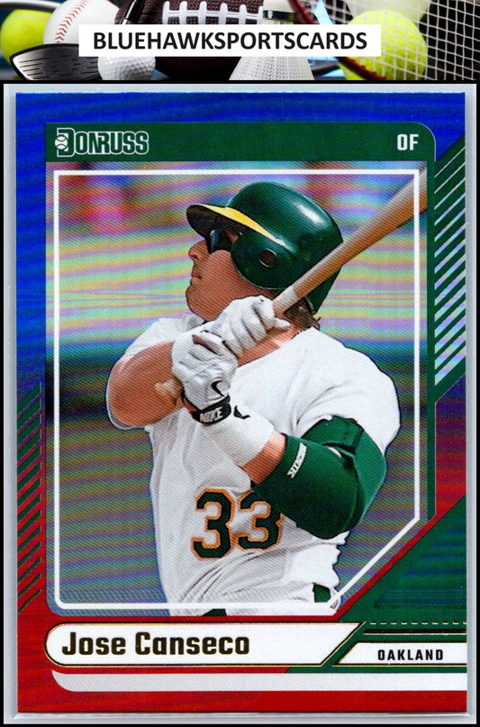 2024 Donruss #90 Jose Canseco Red and Blue