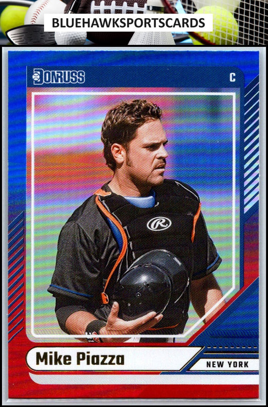 2024 Donruss #92 Mike Piazza Red and Blue