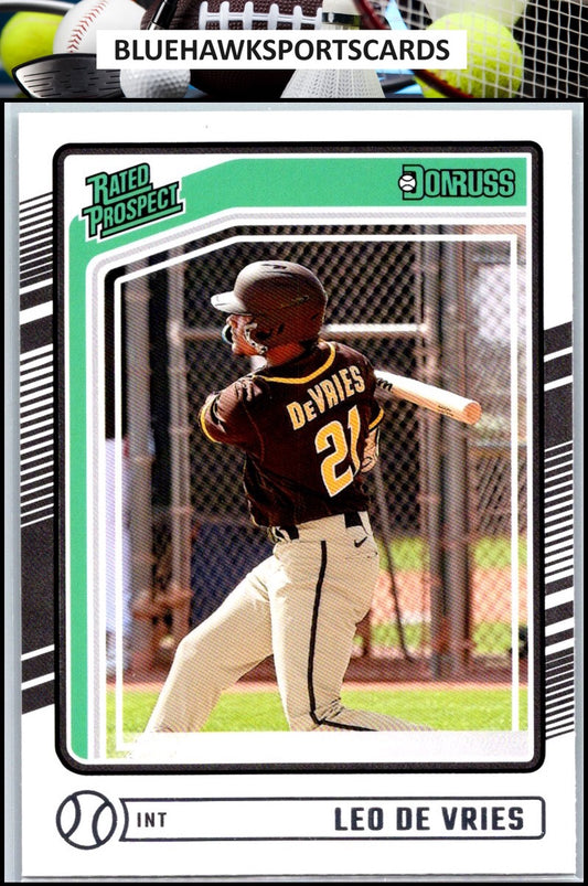 2024 Donruss #129 Leo De Vries