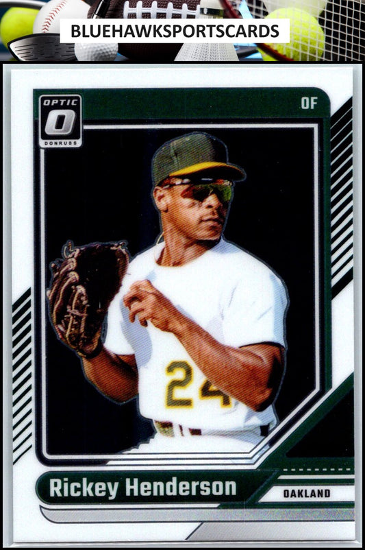2024 Donruss #25 Rickey Henderson Optic