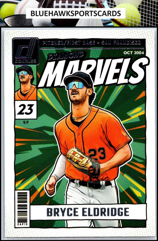 2024 Donruss #1 Bryce Eldridge Diamond Marvels
