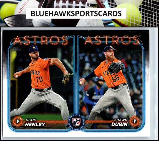2024 Topps Update #US252 Blair Henley / Shawn Dubin RCOM