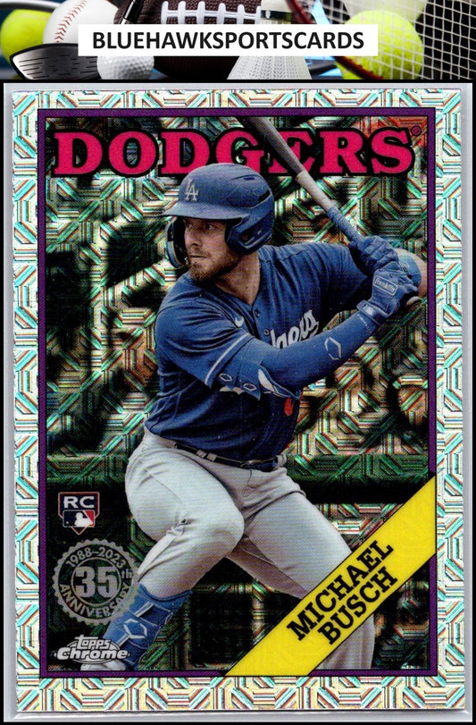 2023 Topps Update #T88CU-41 Michael Busch 1988 Topps Baseball 35th Chrome