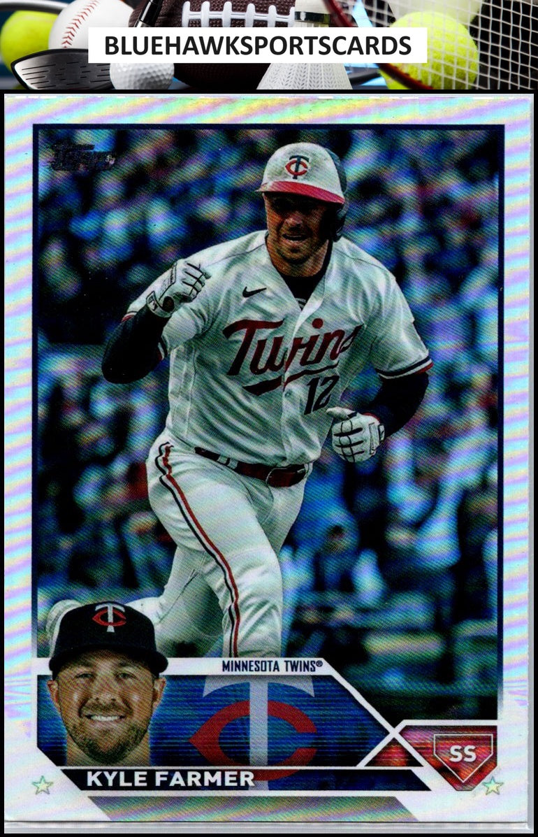 2023 Topps Update #US57 Kyle Farmer Rainbow Foil