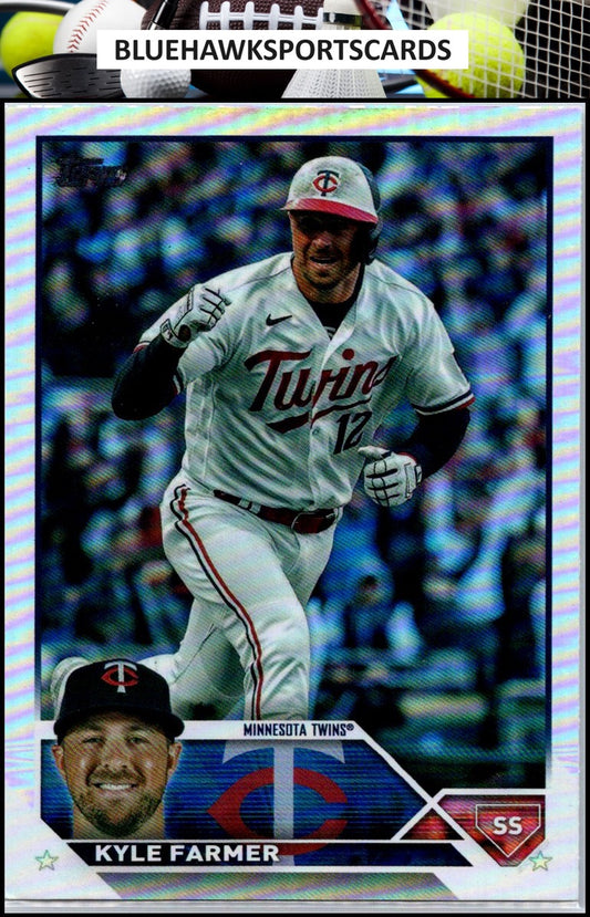 2023 Topps Update #US57 Kyle Farmer Rainbow Foil