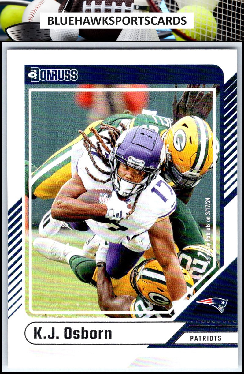 2024 Donruss #31 K.J. Osborn