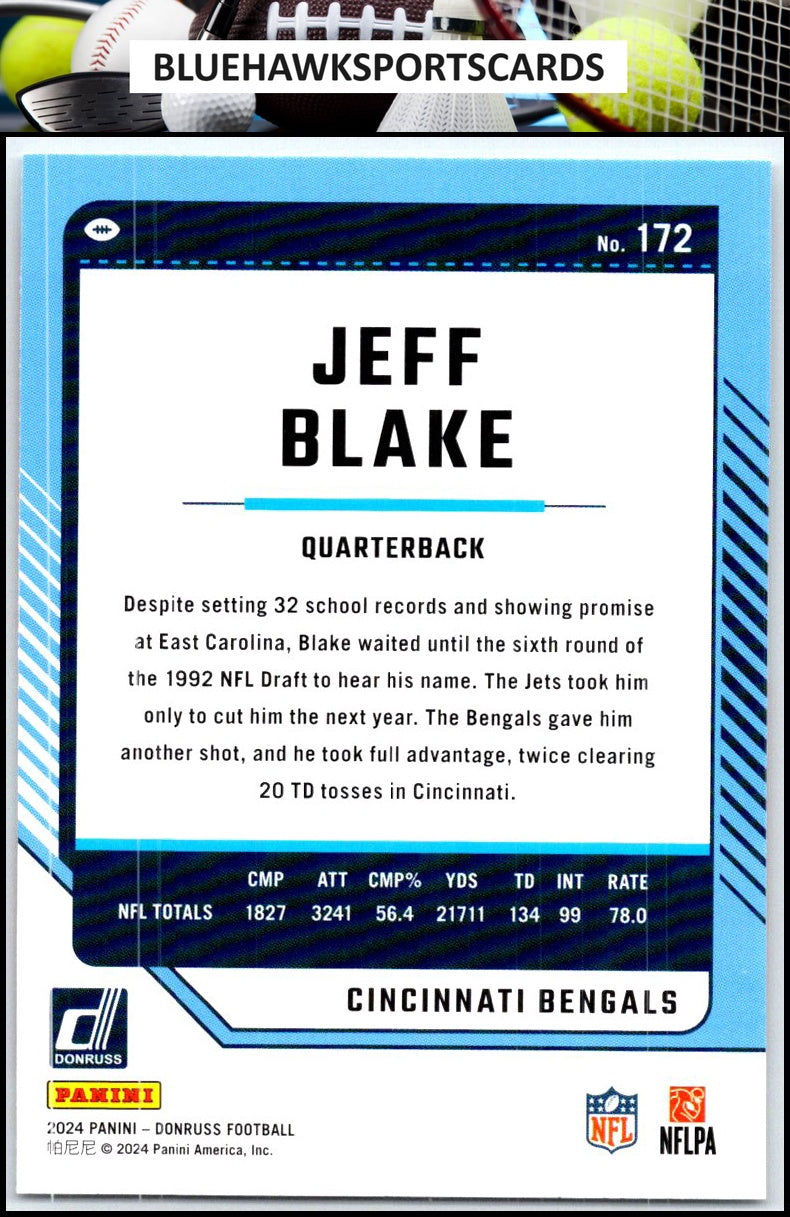 2024 Donruss #172 Jeff Blake
