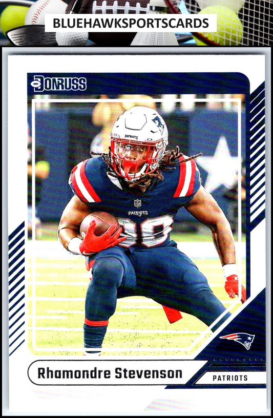 2024 Donruss #174 Rhamondre Stevenson