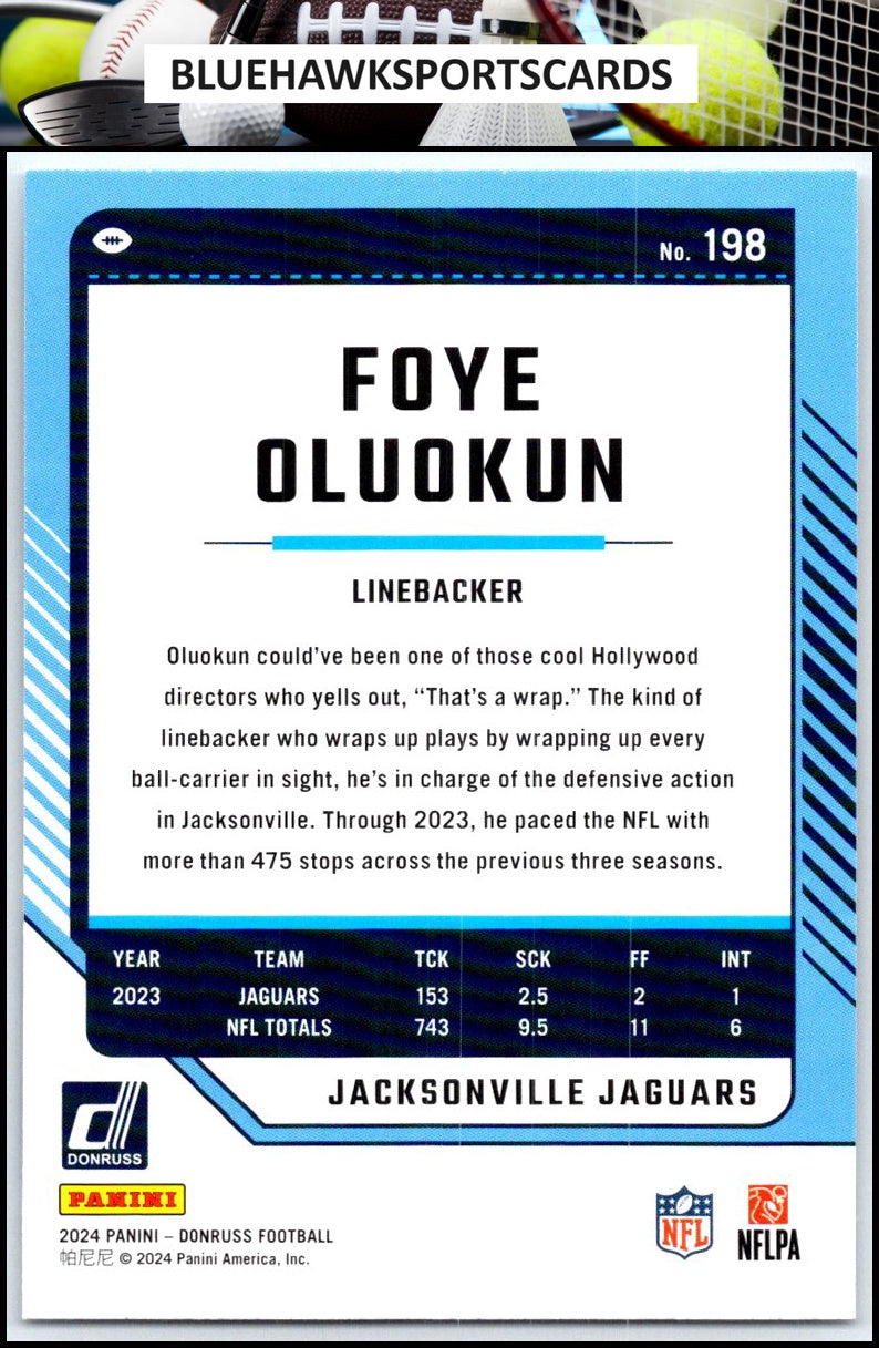2024 Donruss #198 Foye Oluokun