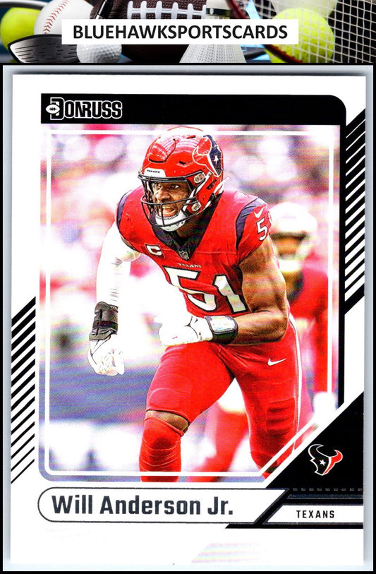 2024 Donruss #131 Will Anderson Jr.
