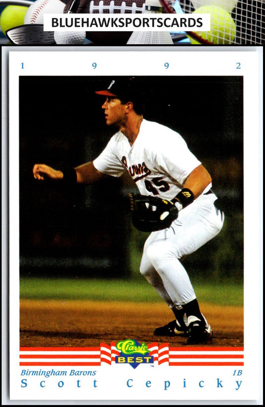 1992 Classic Best #30 Scott Cepicky