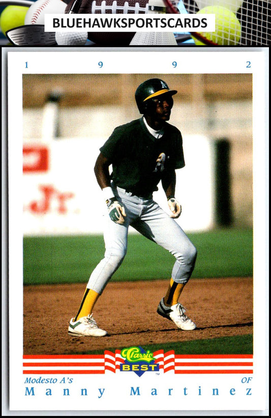 1992 Classic Best #35 Manny Martinez