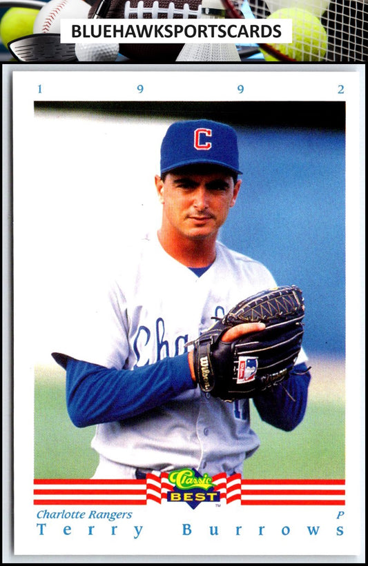 1992 Classic Best #65 Terry Burrows