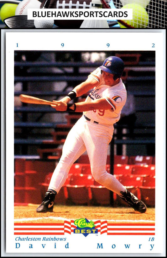 1992 Classic Best #55 David Mowry