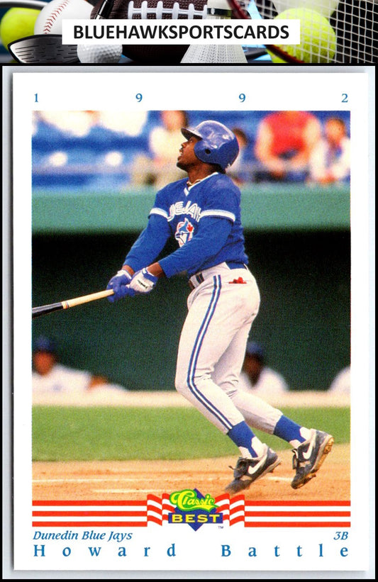 1992 Classic Best #88 Howard Battle