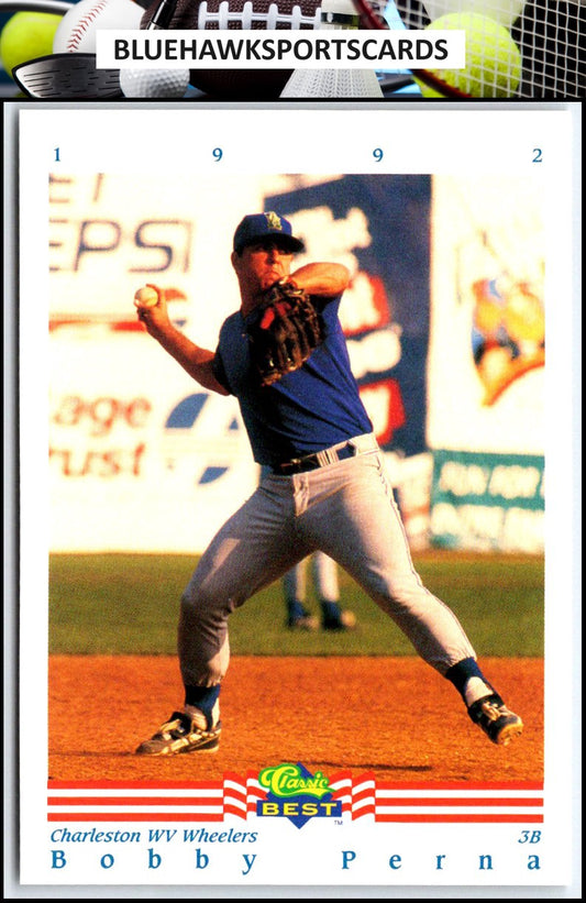 1992 Classic Best #56 Bobby Perna