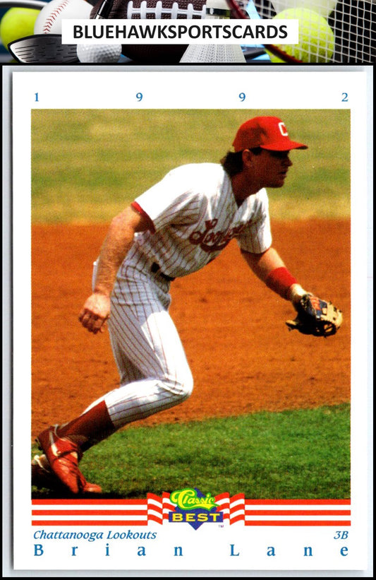 1992 Classic Best #87 Brian Lane