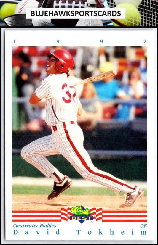 1992 Classic Best #77 David Tokheim