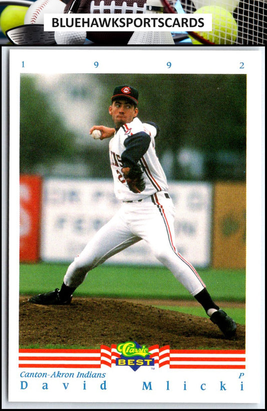 1992 Classic Best #39 David Mlicki