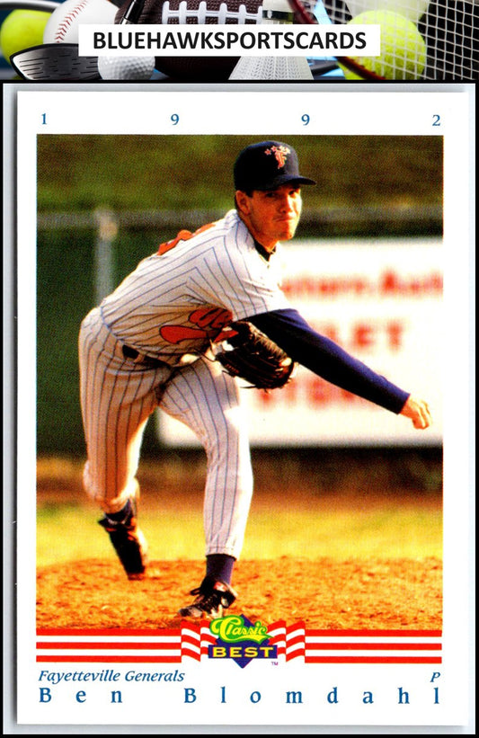 1992 Classic Best #99 Ben Blomdahl
