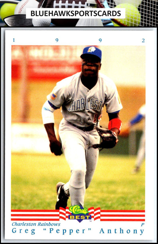 1992 Classic Best #51 Greg "Pepper" Anthony