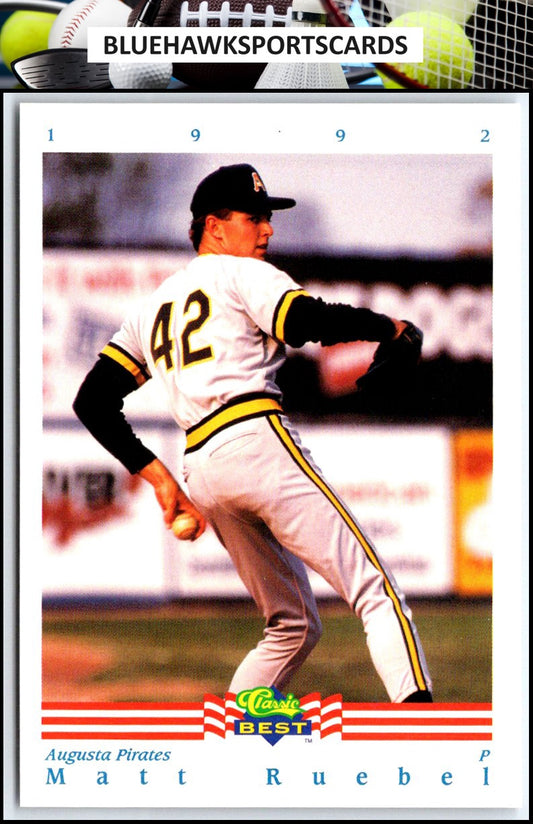 1992 Classic Best #19 Matt Ruebel