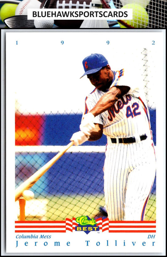 1992 Classic Best #82 Jerome Tolliver
