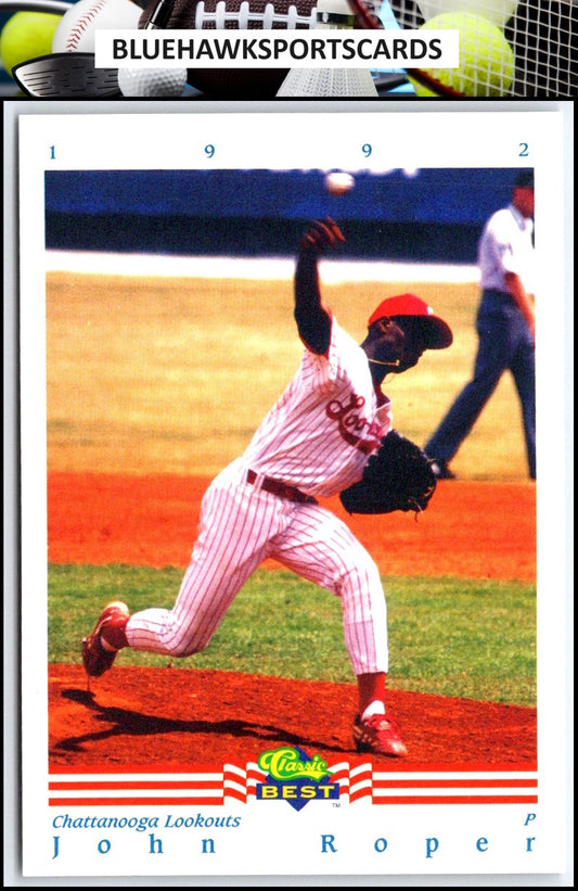 1992 Classic Best #72 John Roper