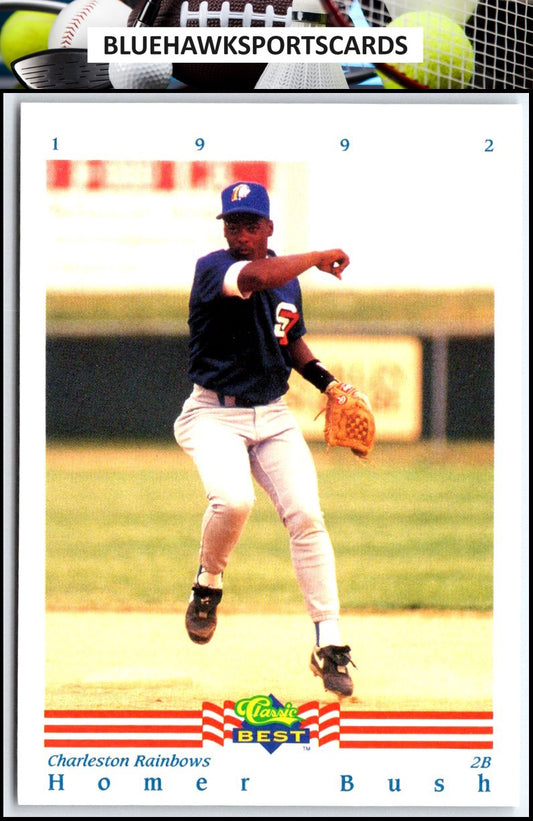1992 Classic Best #52 Homer Bush