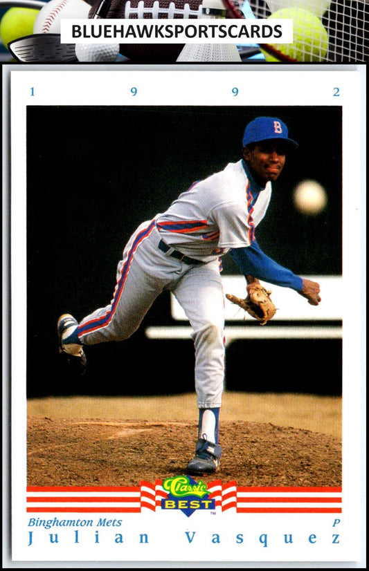 1992 Classic Best #27 Julian Vasquez