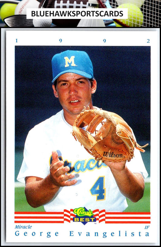 1992 Classic Best #84 George Evangelista