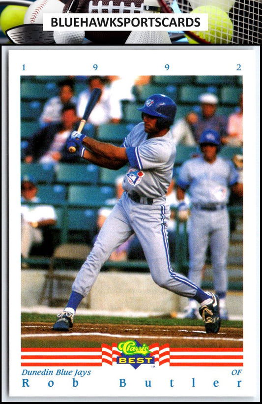 1992 Classic Best #89 Rob Butler