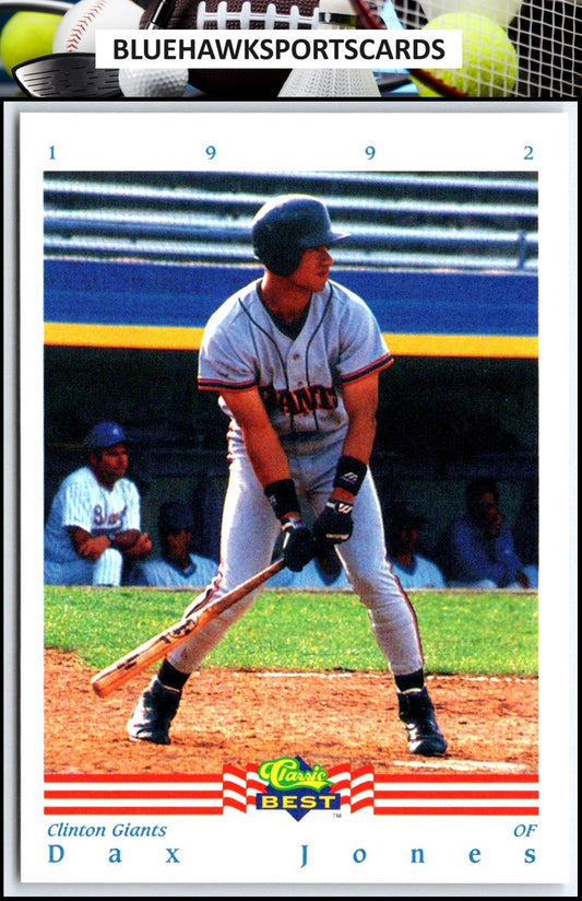 1992 Classic Best #79 Dax Jones