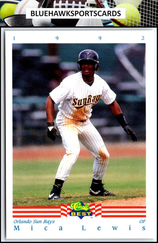 1992 Classic Best #71 Mica Lewis