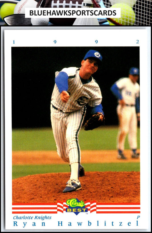 1992 Classic Best #61 Ryan Hawblitzel