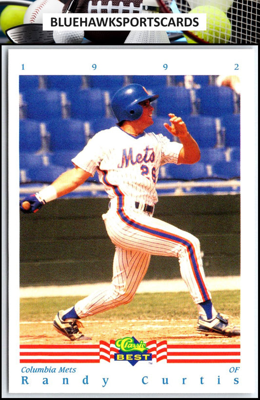 1992 Classic Best #80 Randy Curtis