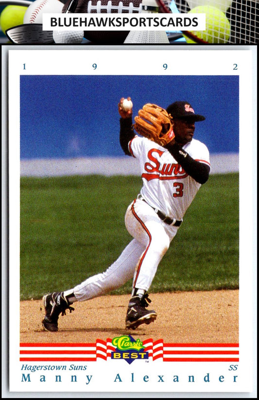 1992 Classic Best #119 Manny Alexander