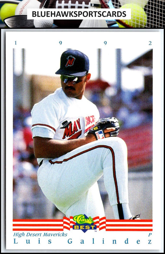 1992 Classic Best #129 Luis Galindez