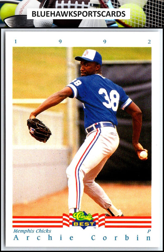 1992 Classic Best #180 Archie Corbin