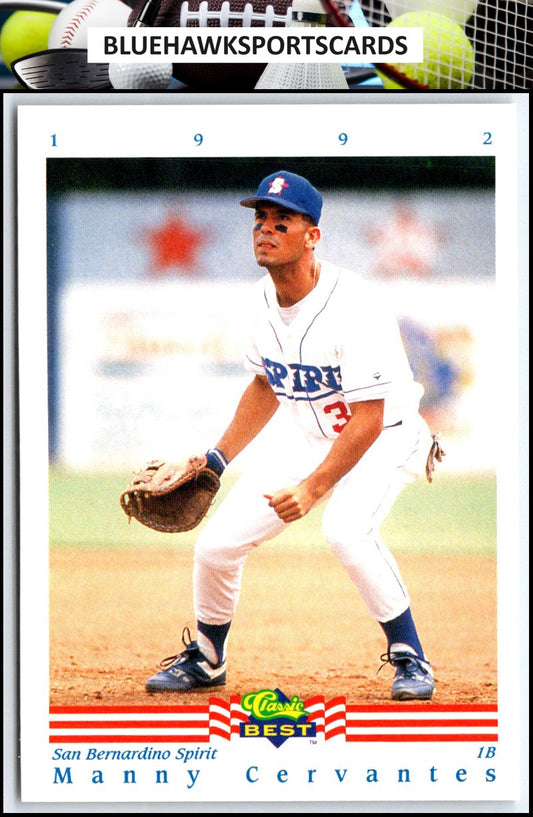 1992 Classic Best #151 Manny Cervantes
