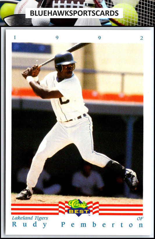 1992 Classic Best #168 Rudy Pemberton