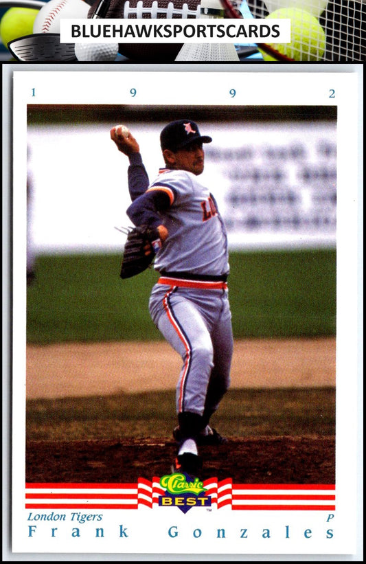 1992 Classic Best #172 Frank Gonzales